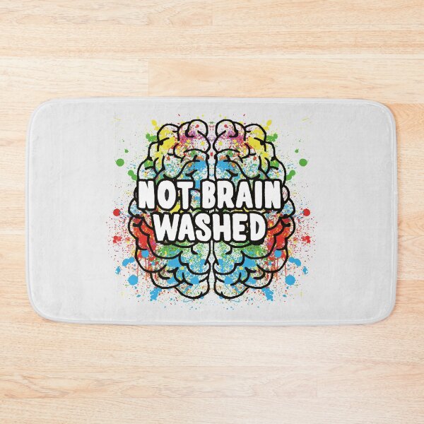Item preview, NOT brain washed designed and sold by OffbeetShirts.