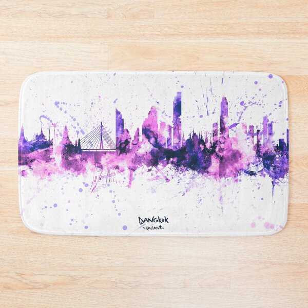 Item preview, Bangkok Thailand Skyline designed and sold by ArtPrints.