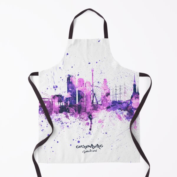Item preview, Gothenburg Sweden Skyline designed and sold by ArtPrints.