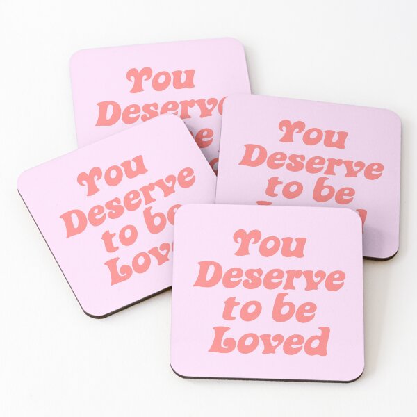 Item preview, You deserve to be loved designed and sold by WanderAesthetic.