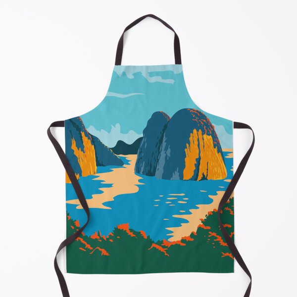 Item preview, Ha Long Bay or Halong Bay in Quang Ninh Province Vietnam WPA Poster Art Color designed and sold by patrimonio.
