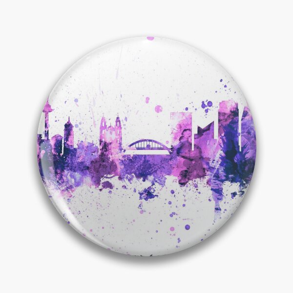 Item preview, Vilnius Lithuania Skyline designed and sold by ArtPrints.
