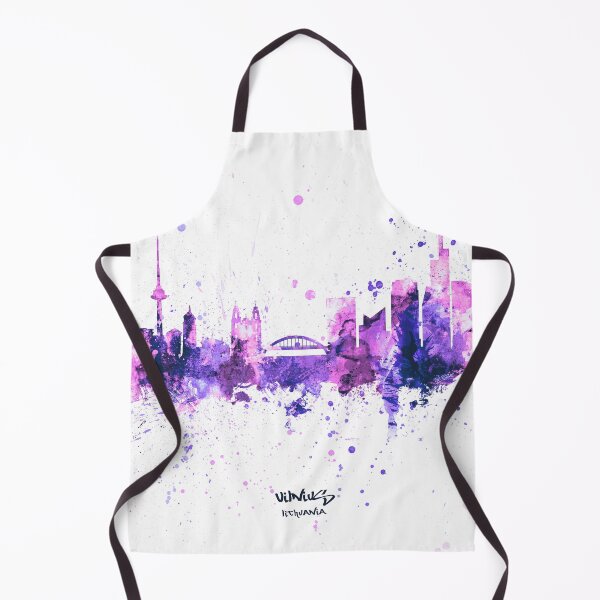 Item preview, Vilnius Lithuania Skyline designed and sold by ArtPrints.