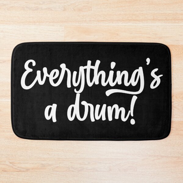 Item preview, EVERYTHING'S A DRUM | AUNTY DONNA designed and sold by Shred & Thread.