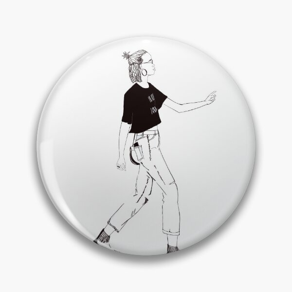 Item preview, Adventurer in monochrome  designed and sold by yeahknee.