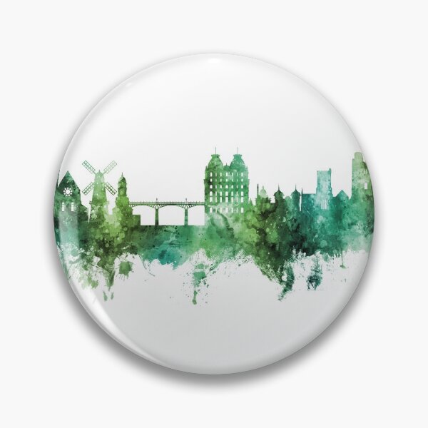 Item preview, Scarborough England Skyline designed and sold by ArtPrints.