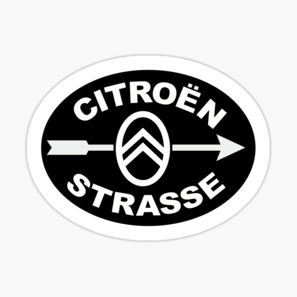 Citroen-Strasse Sticker