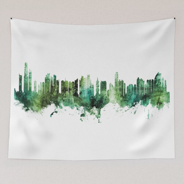 Item preview, Panama City Skyline designed and sold by ArtPrints.