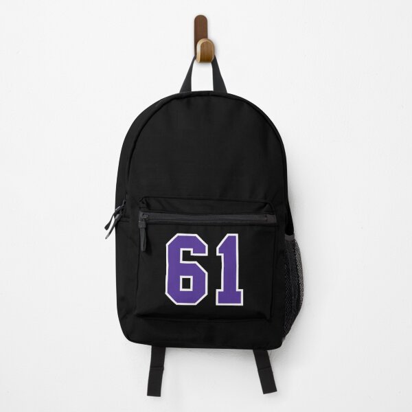 Item preview, Sixty-One Purple Jersey Number Sports 61 designed and sold by HelloFromAja.