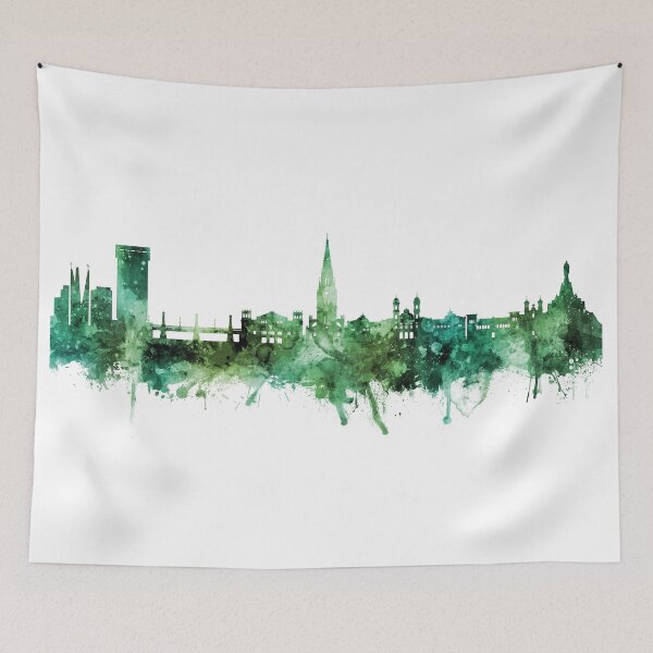 Item preview, San Sebastian Spain Skyline designed and sold by ArtPrints.