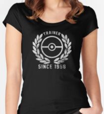 Pokemon Trainer! Women's Fitted Scoop T-Shirt
