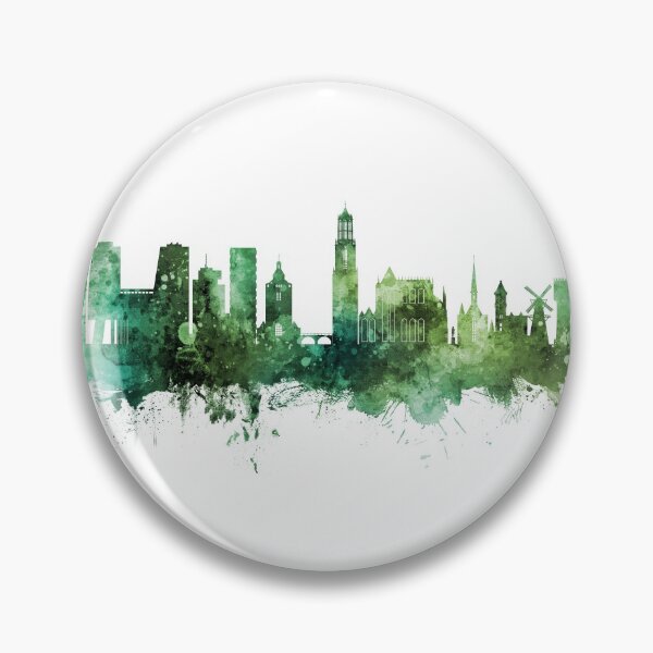 Item preview, Utrecht The Netherlands Skyline designed and sold by ArtPrints.