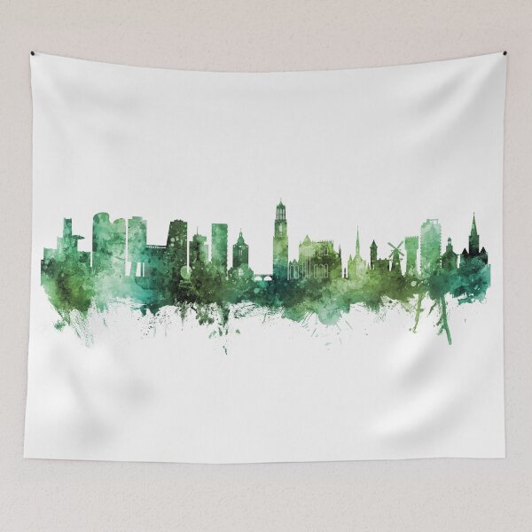 Item preview, Utrecht The Netherlands Skyline designed and sold by ArtPrints.