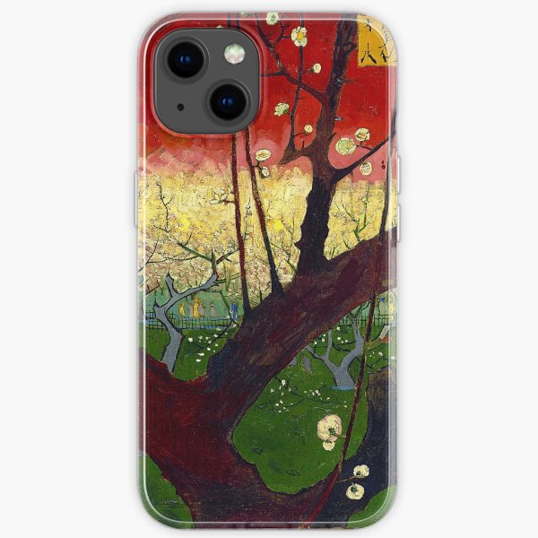 Flowering Plum Tree (After Hiroshige) - Vincent Van Gogh iPhone Soft Case