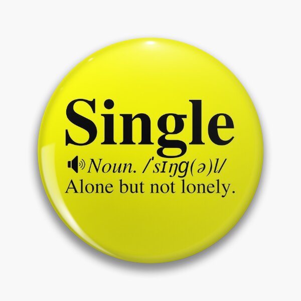 Item preview, Single Definition: Alone But Not Lonely.  designed and sold by mind-illusions.
