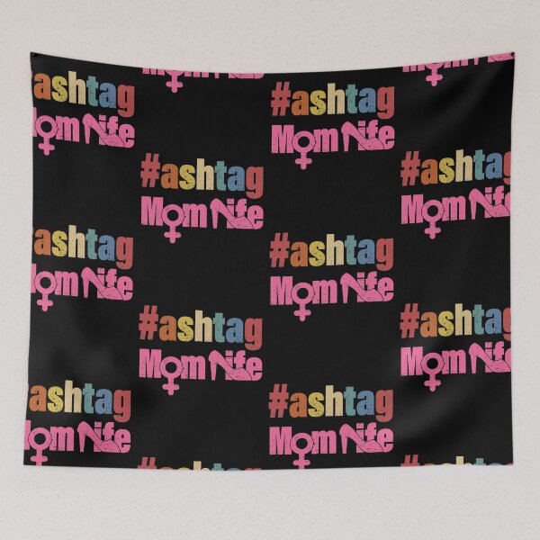 Item preview, Hashtag Mom Life The Joys of Being A Parent designed and sold by GravitiTees.