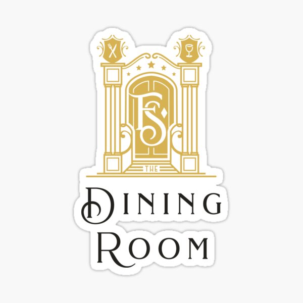The Dining Room Hamburg - First class cooking. Sticker