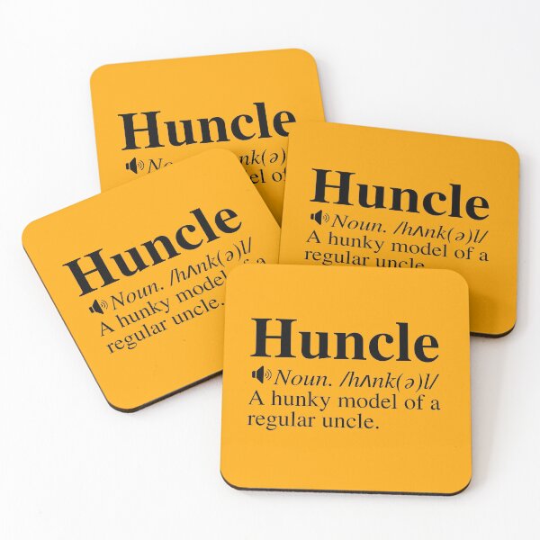 Item preview, Huncle: A Hunky Model Of A Regular Uncle. Funny Huncle Definition.  designed and sold by mind-illusions.