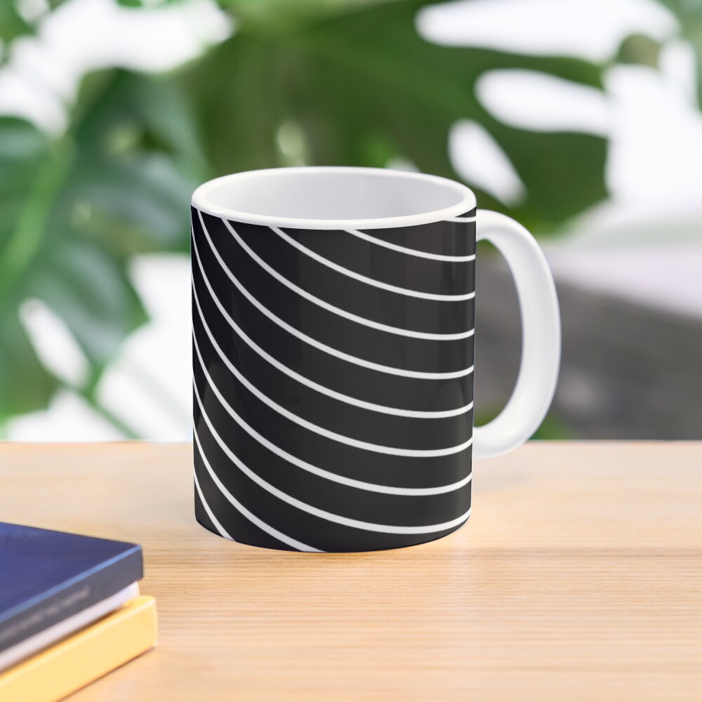 pattern design decor ideas inspiration waves minimalist aesthetic | Coffee  Mug