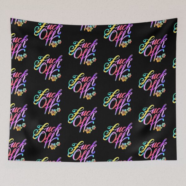 Item preview, Fuck Off - Typography Offensive Quote designed and sold by Squarebird.