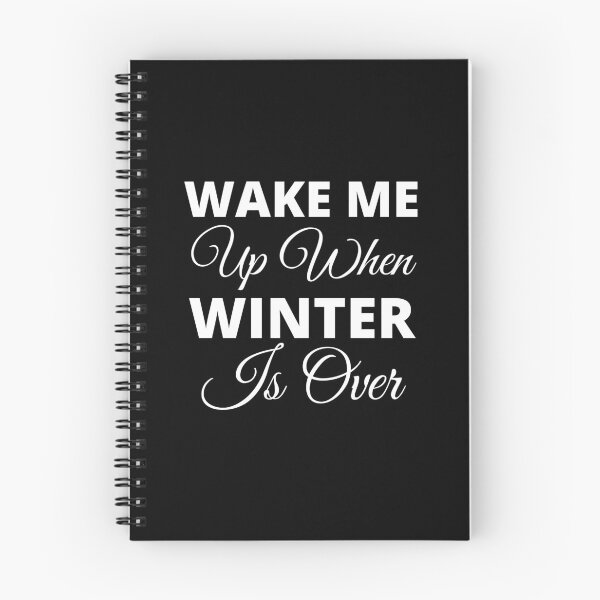 Item preview, Wake me up when winter is over  designed and sold by Happy-PrintZ.