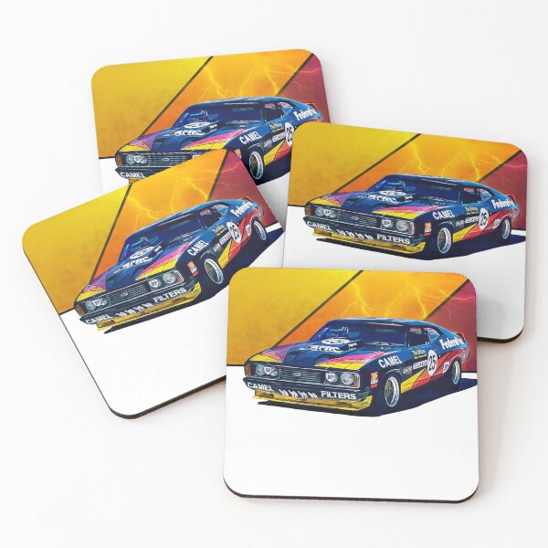 Item preview, Allan Moffat Group C Federation Insurance XC Falcon coupe designed and sold by Stuart Row.