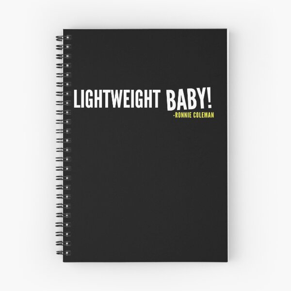Item preview, LIGHTWEIGHT BABY! -Ronnie Coleman designed and sold by HeavyLiftGift.
