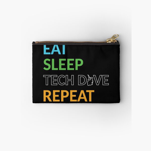 Item preview, Big Blue Tech - Eat Sleep Tech designed and sold by BigBlueDiving.