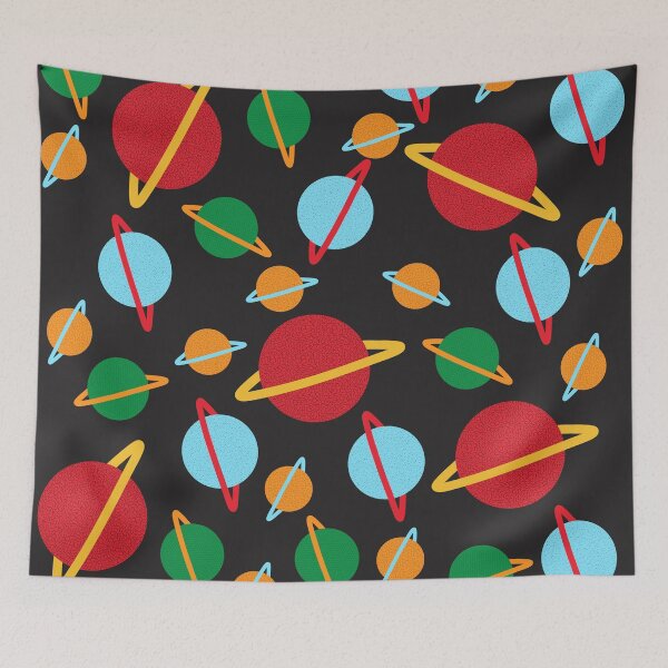 Item preview, Multicoloured Planets Design designed and sold by shadowbright.