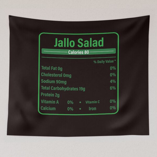 Item preview, JALLO SALAD designed and sold by teemaker24.