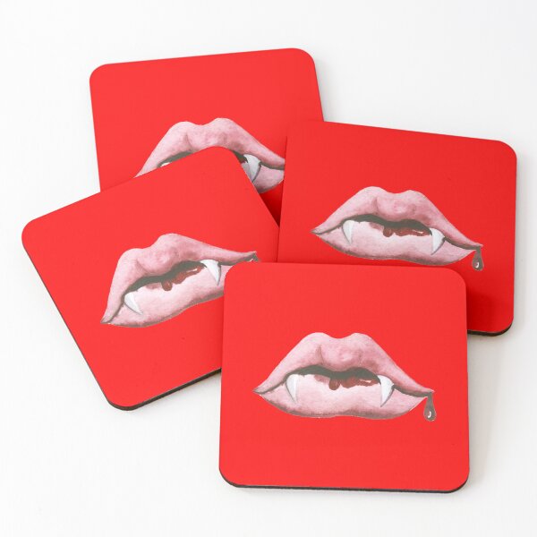Item preview, Watercolor vampire teeth designed and sold by MihneaL.