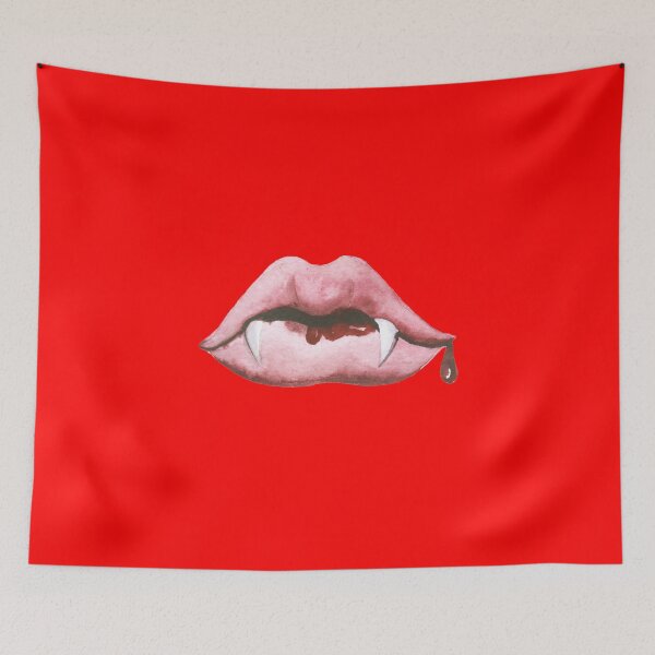 Item preview, Watercolor vampire teeth designed and sold by MihneaL.