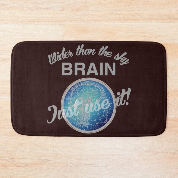 Item preview, wider than the sky, brain, just use it! designed and sold by doctors-apparel.