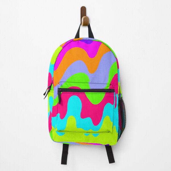 Item preview, Vibrant melted Colors - Pink purple green blue designed and sold by KennyLucky.