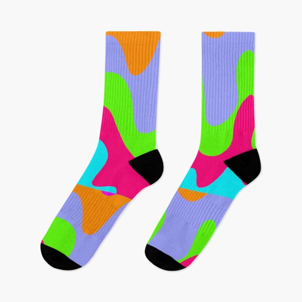 Item preview, Vibrant melted Colors - Pink purple green blue designed and sold by KennyLucky.
