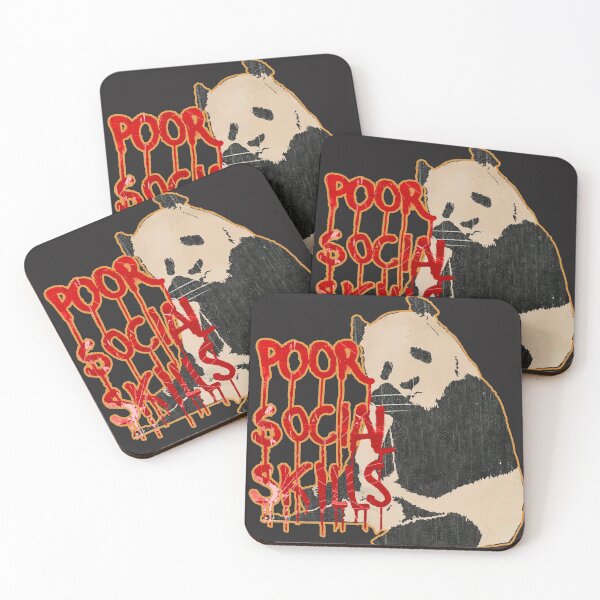 Item preview, Poor Social Skills designed and sold by DeDesign Collective.