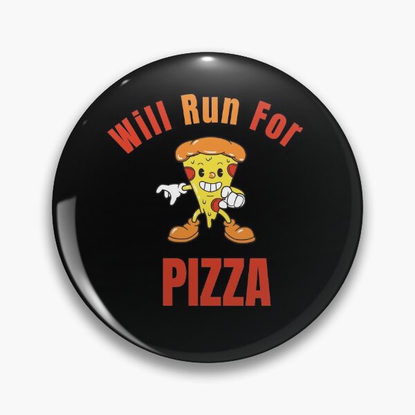 Item preview, Will Run For Pizza designed and sold by The Full Cart.