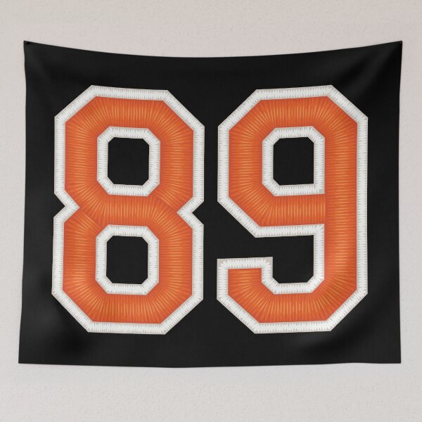 Item preview, Sports Number 89 Jersey eighty-nine Orange designed and sold by elhefe.