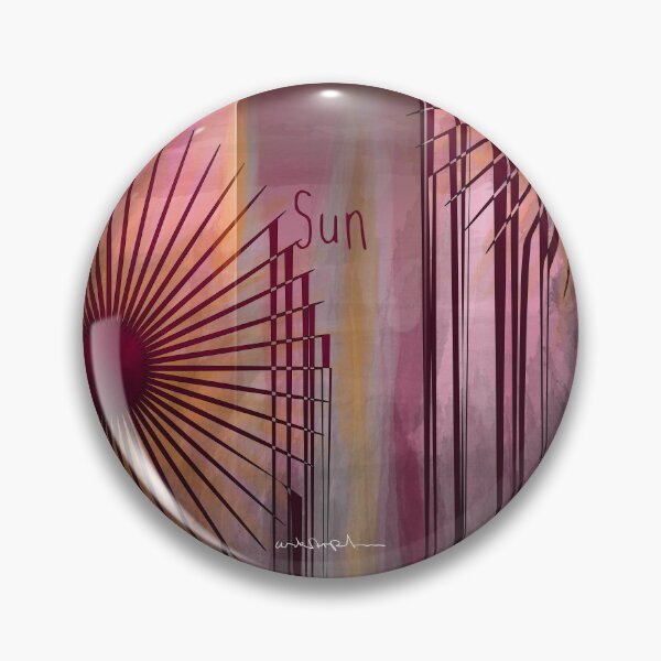 Item preview, SUN - Two suns in pink light radiate warm energy designed and sold by uskARpT.
