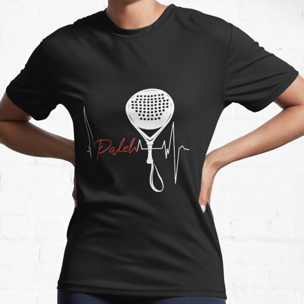 Jugador de pádel Entrenador deportivo Fan Entrenamiento de tenis de pádel Camiseta deportiva