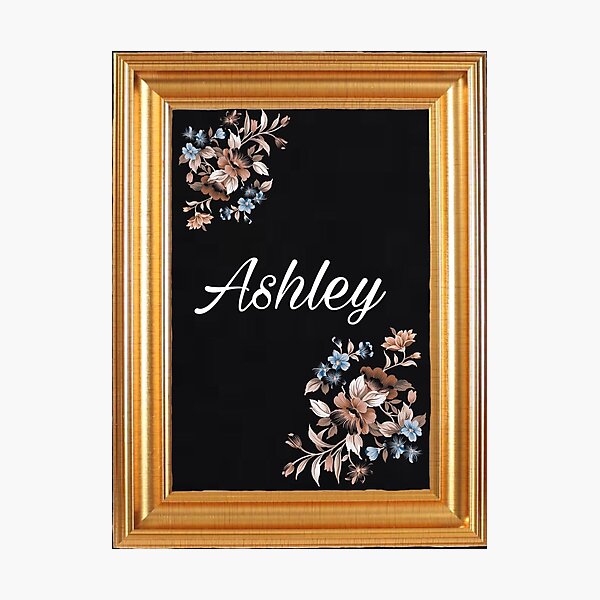 Item preview, Ashley loves flowers designed and sold by Pelikancrazy.