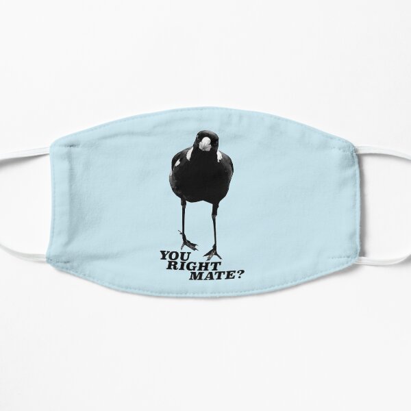 Magpie Season Flat Mask