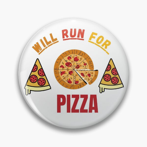 Item preview, Will Run For Pizza designed and sold by The Full Cart.
