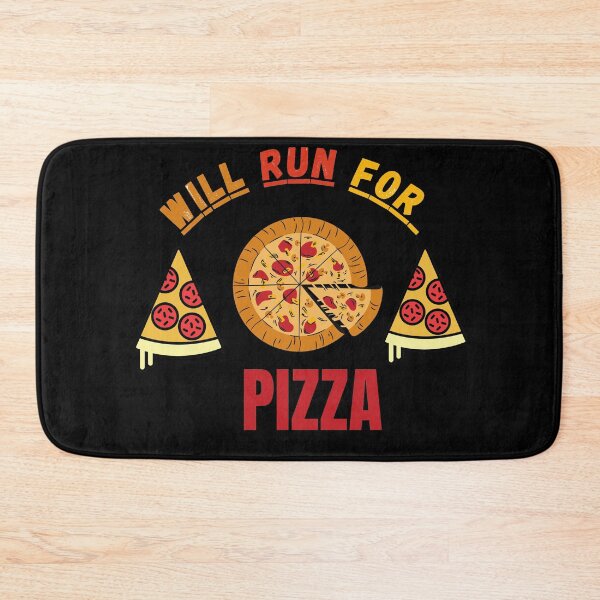 Item preview, Will Run For Pizza designed and sold by The Full Cart.
