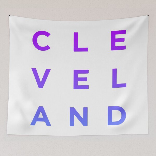 Item preview, Cleveland, Ohio Minimal Gradient | Text | Quote designed and sold by designdroplet.