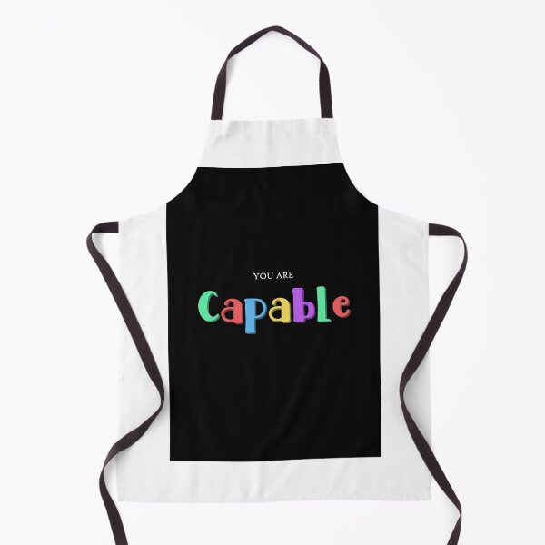Item preview, You Are Capable Quote Art Design Inspirational Mo designed and sold by vividpixelusa.