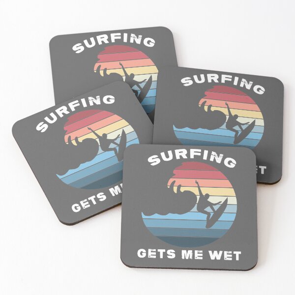 Item preview, Surfing gets me wet designed and sold by autoboxdesign.