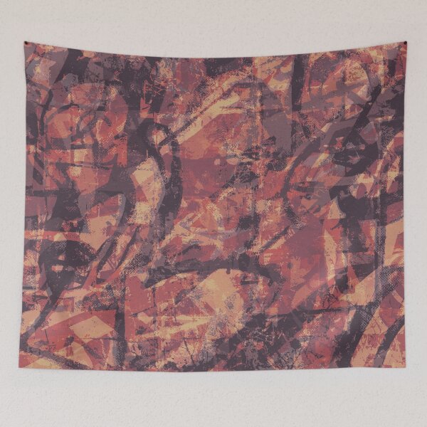 Item preview, Abstract graffiti pattern designed and sold by JackJumpingsack.