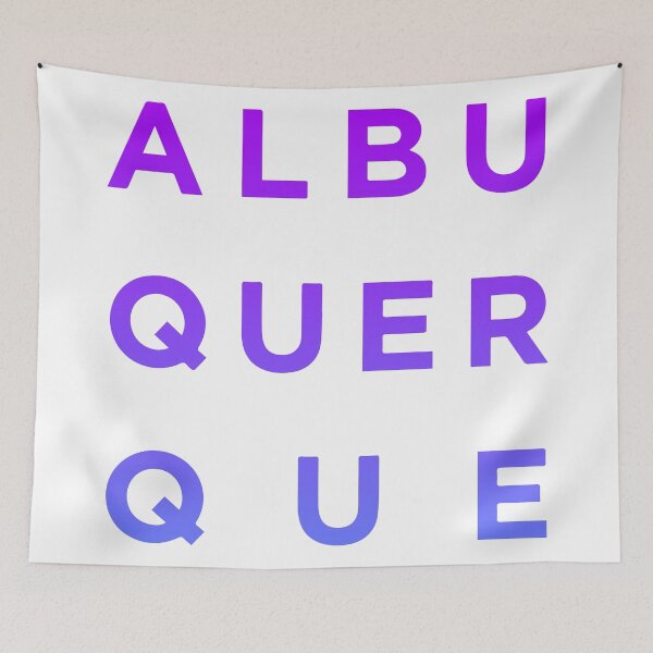 Item preview, Albuquerque, New Mexico Minimal Gradient | Text | Quote designed and sold by designdroplet.