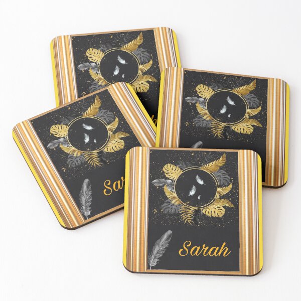 Artikelvorschau, Sarah loves leaves and feathers entworfen und verkauft von Pelikancrazy.